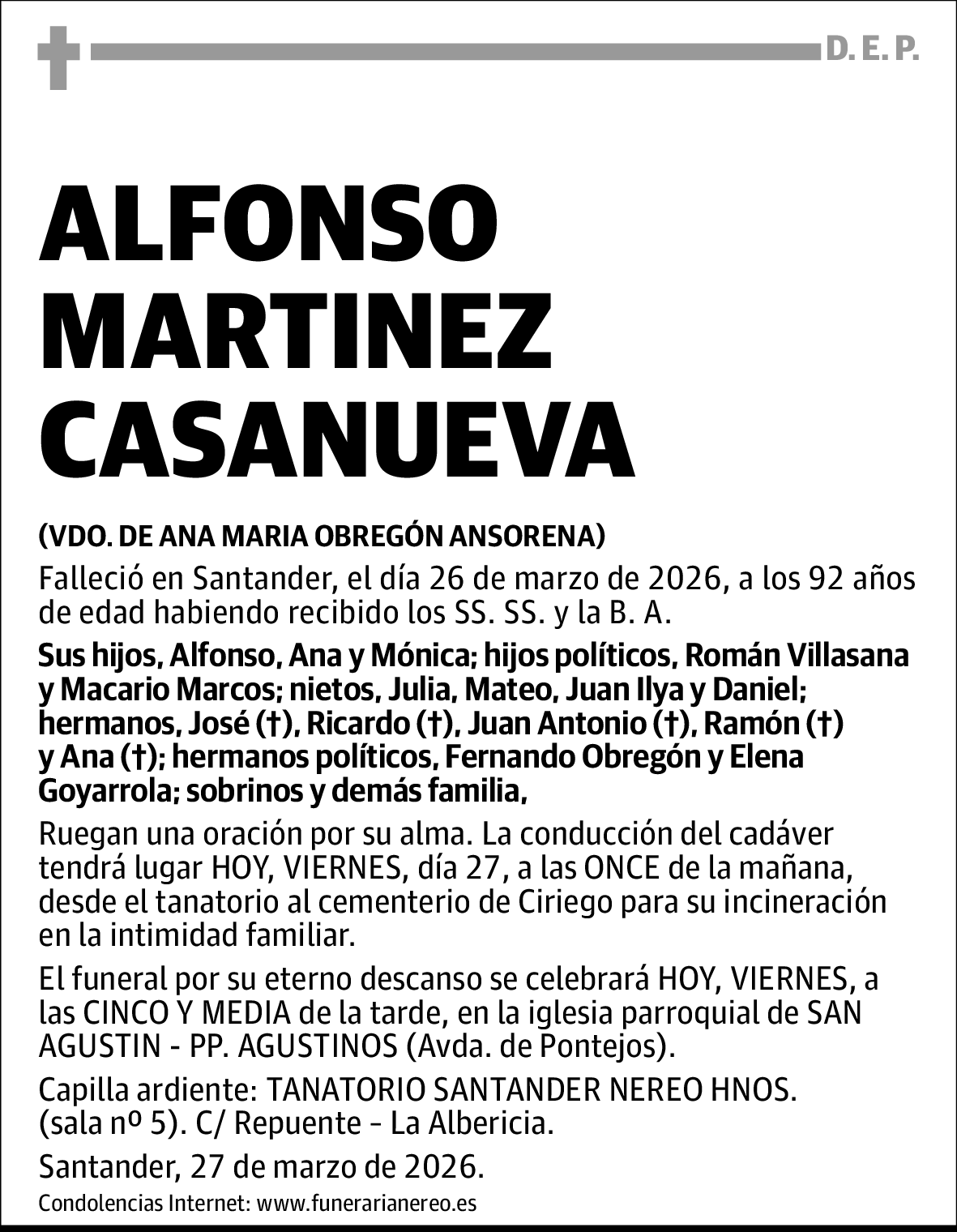 Alfonso Martínez Casanueva