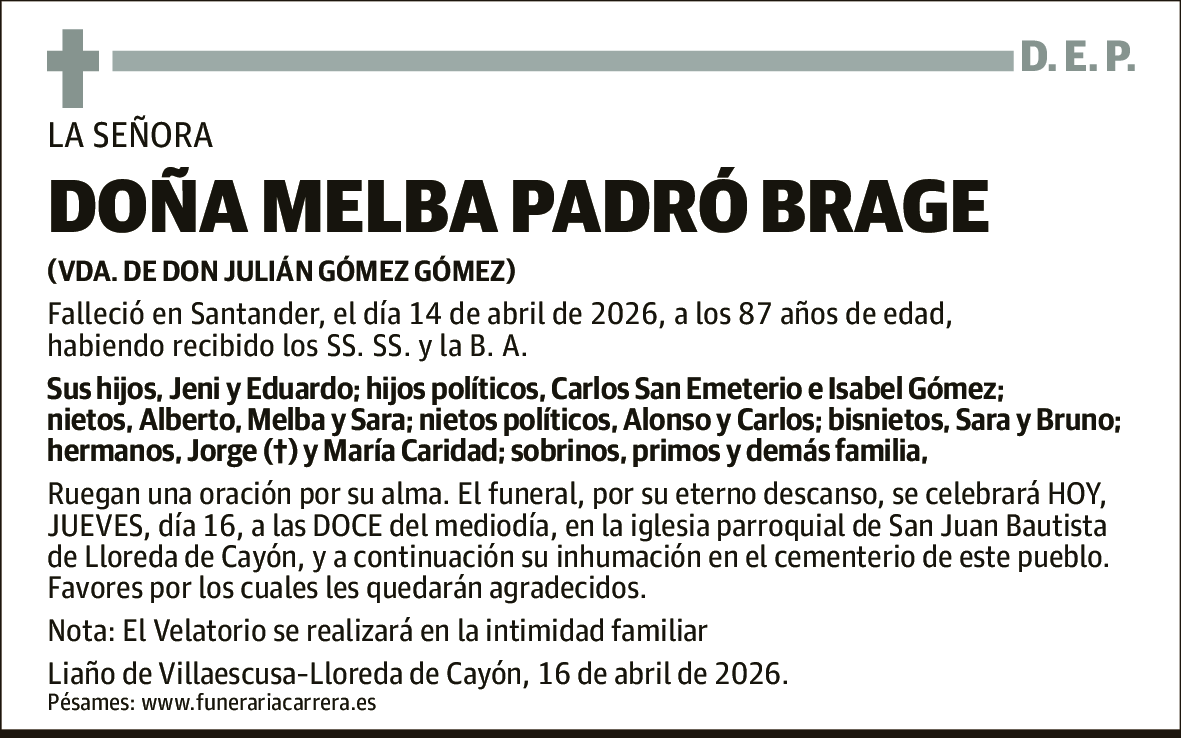 Melba Padró Brage