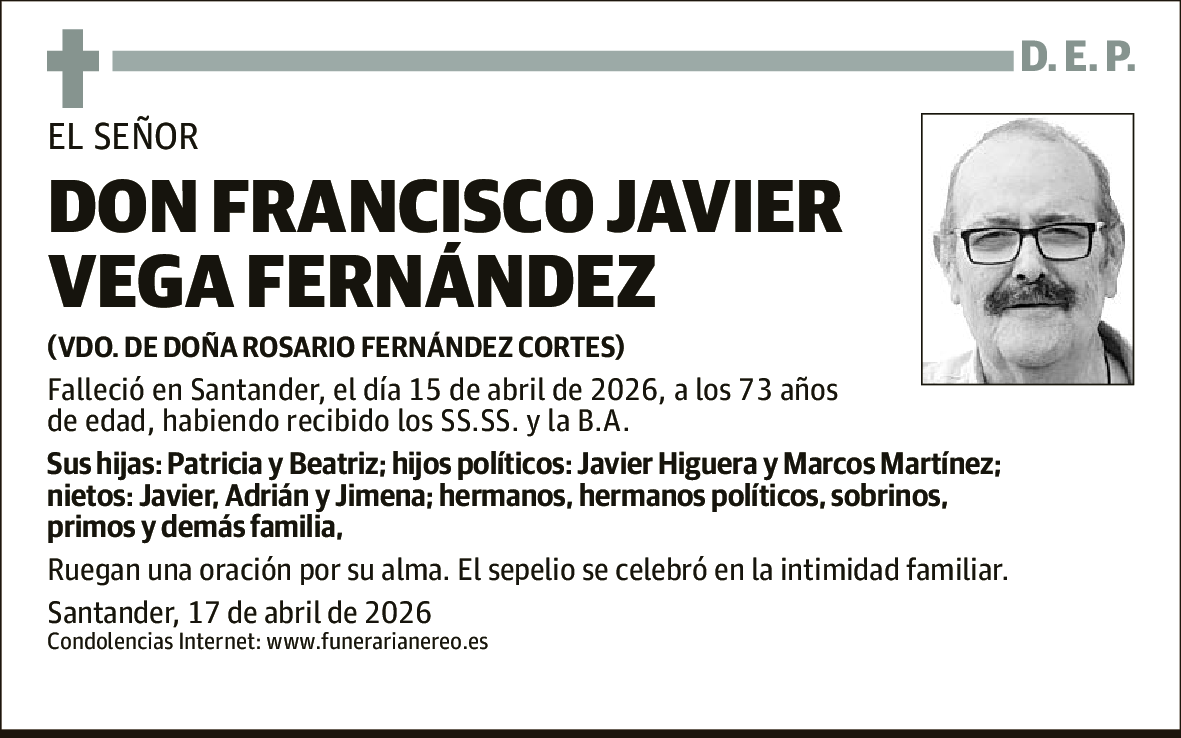 Francisco Javier Vega Fernández