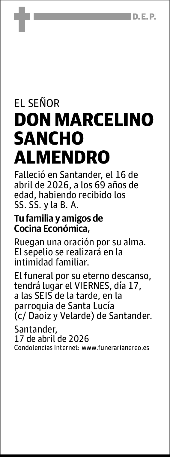 Marcelino Sancho Almendro