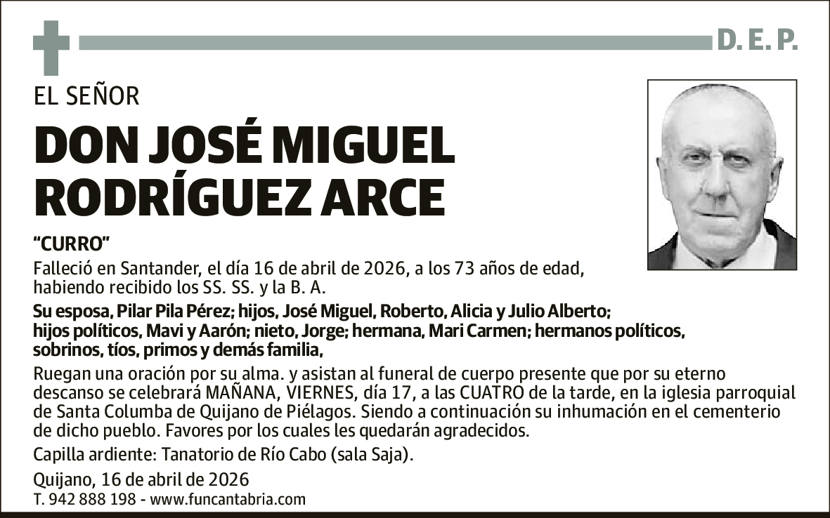 José Miguel Rodríguez Arce