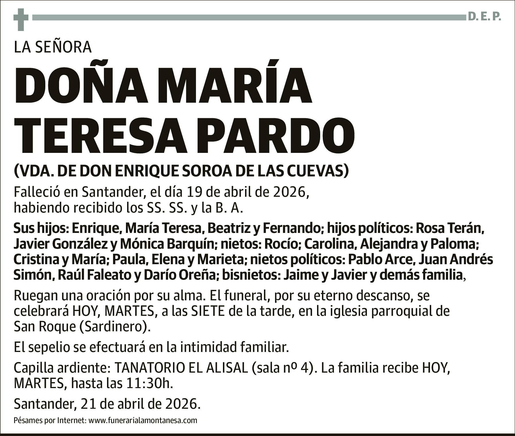 María Teresa Pardo Sánchez