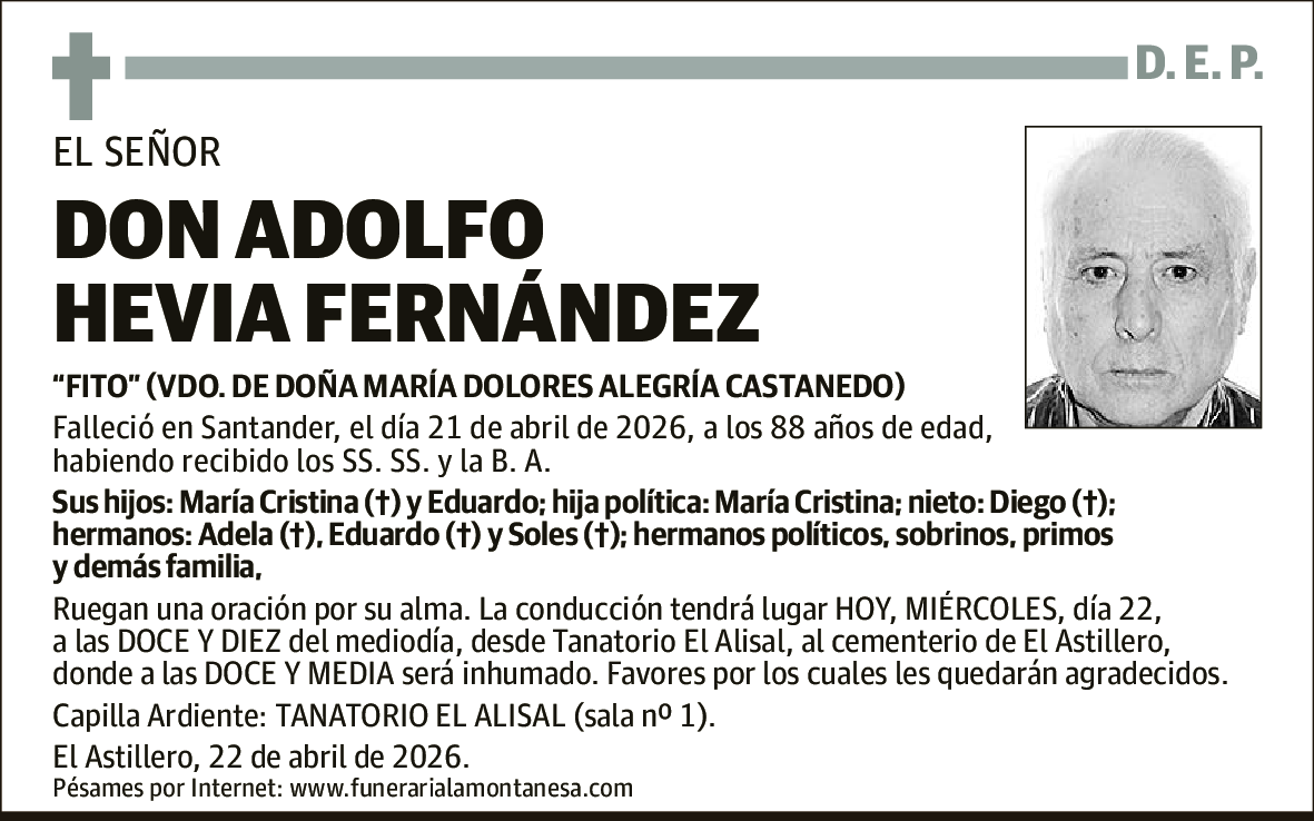 Adolfo Hevia Fernández