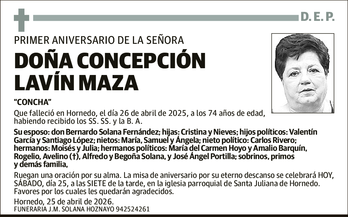 Concepción Lavín Maza