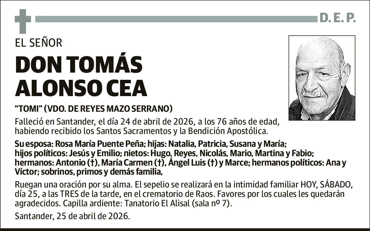Tomás Alonso Cea
