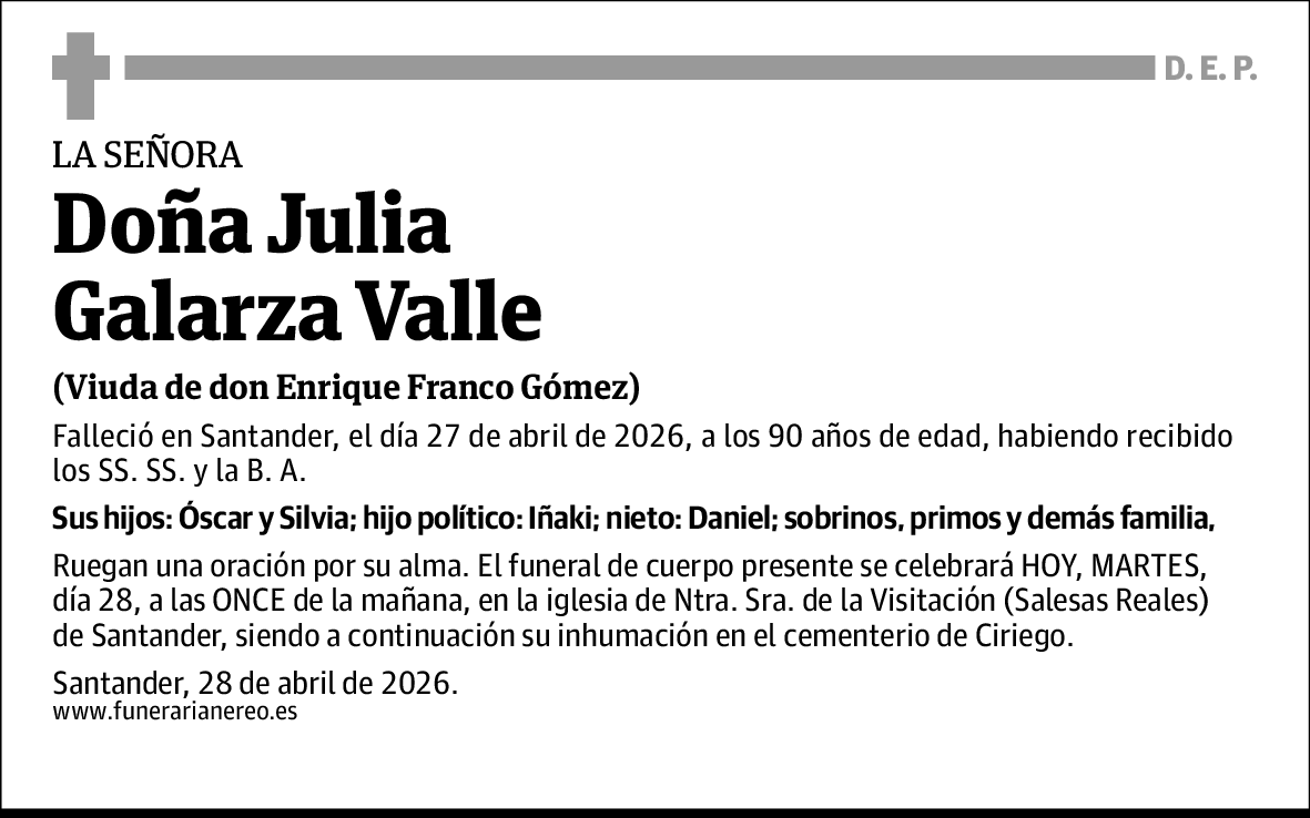 Julia Galarza Valle