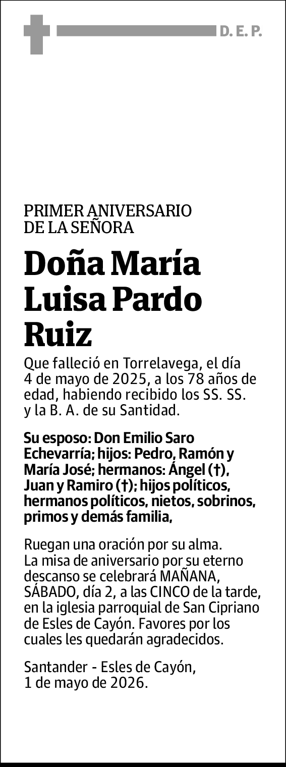 Maria Luisa Pardo Ruiz