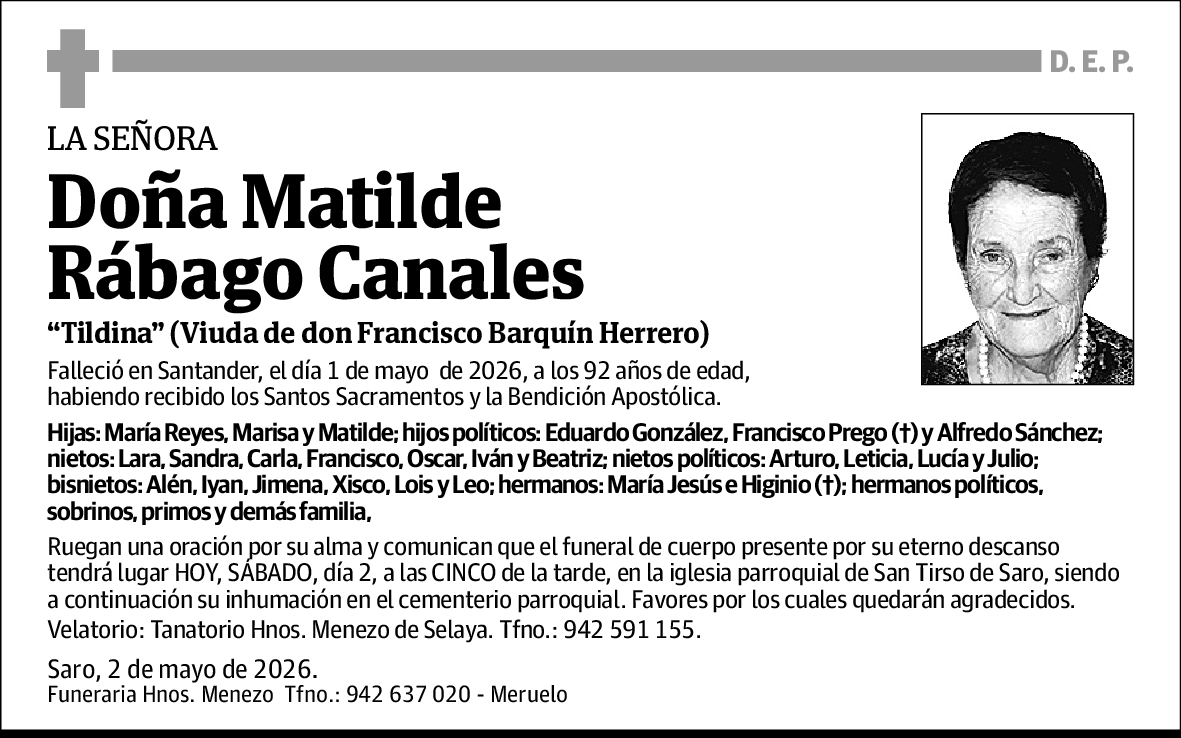 Matilde Rábago Canales