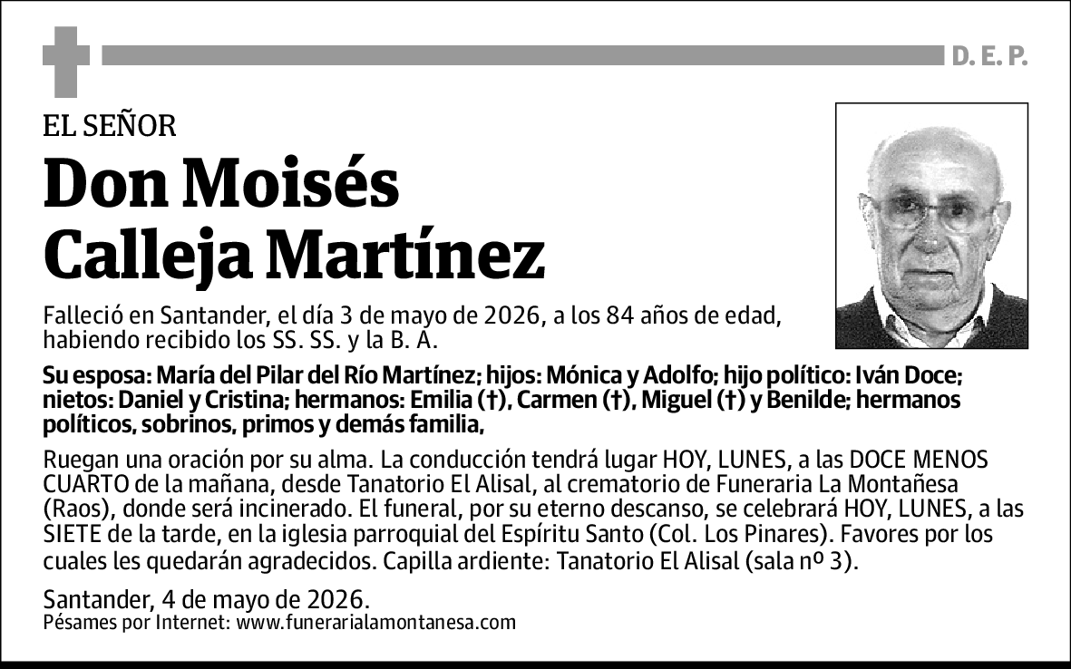 Moisés Calleja Martínez