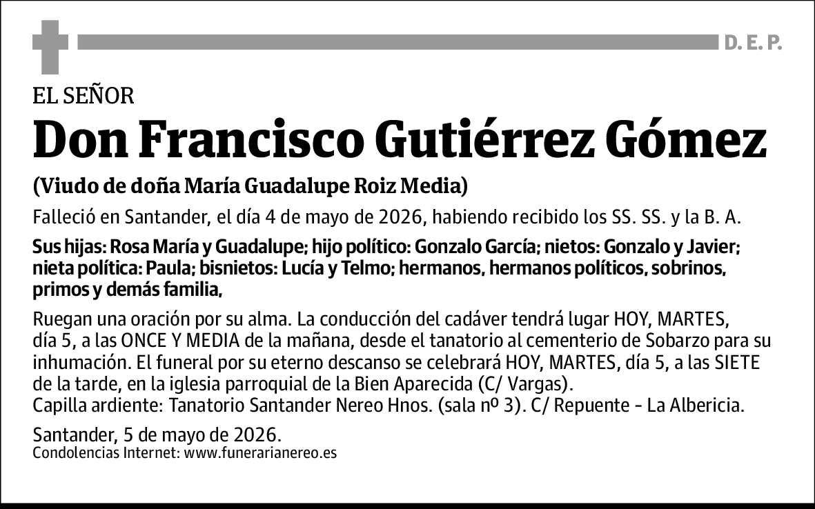 Francisco Gutiérrez Gómez