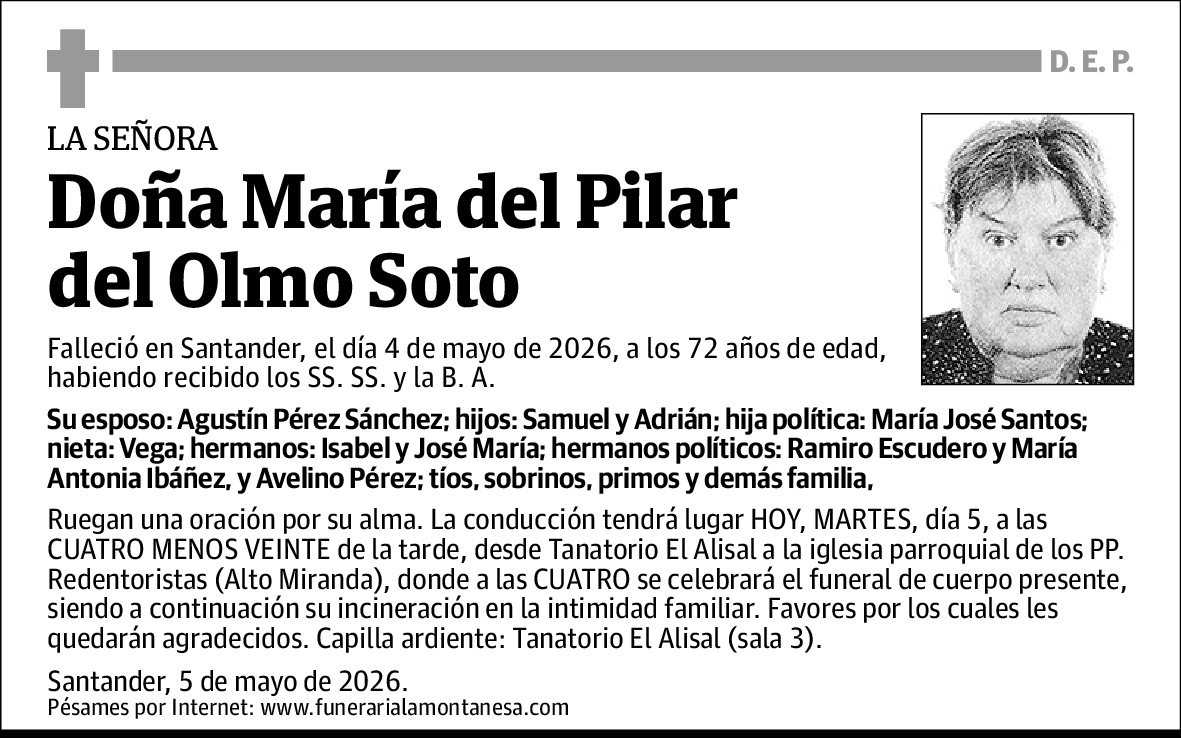 María del Pilar del Olmo Soto