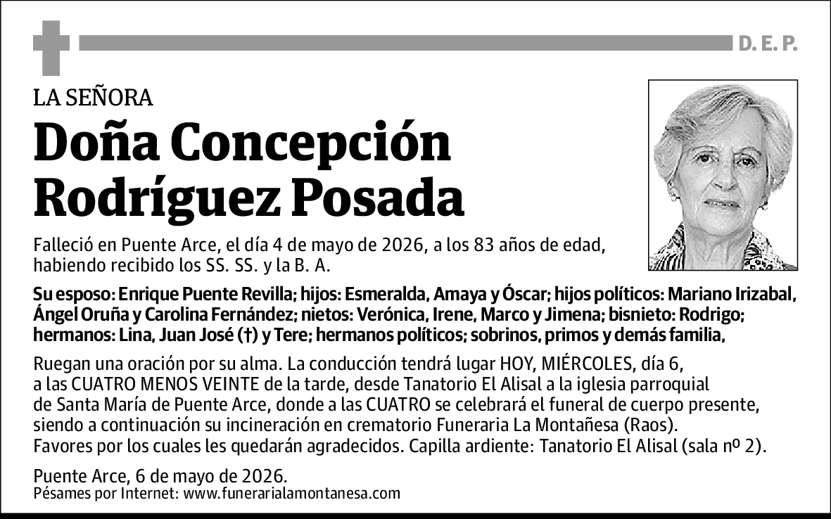 Concepción Rodríguez Posada