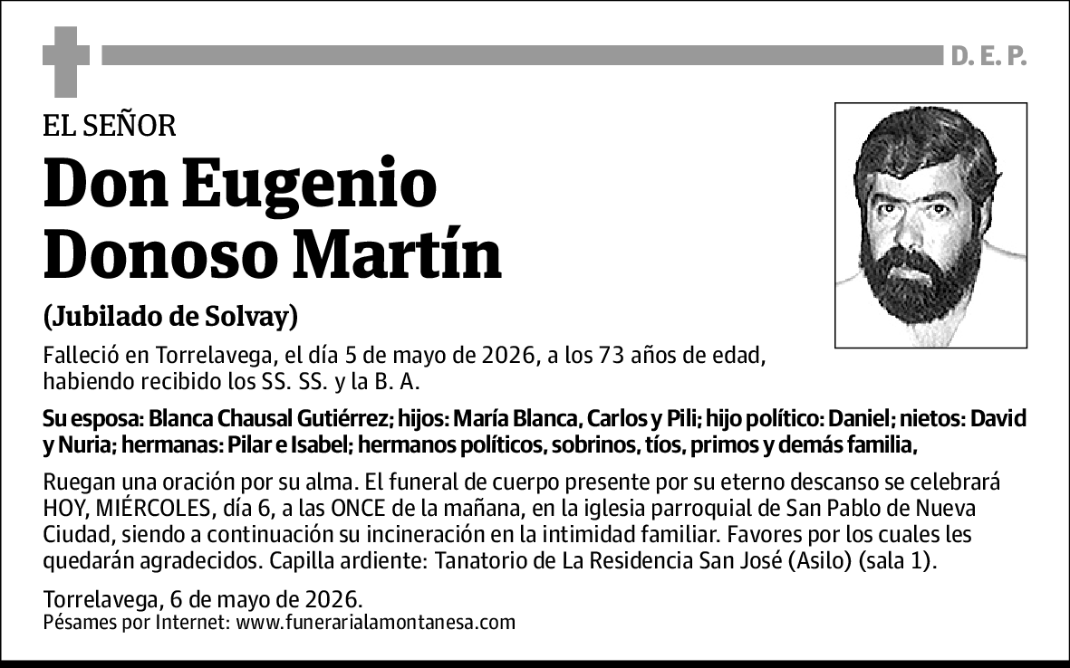 Eugenio Donoso Martín