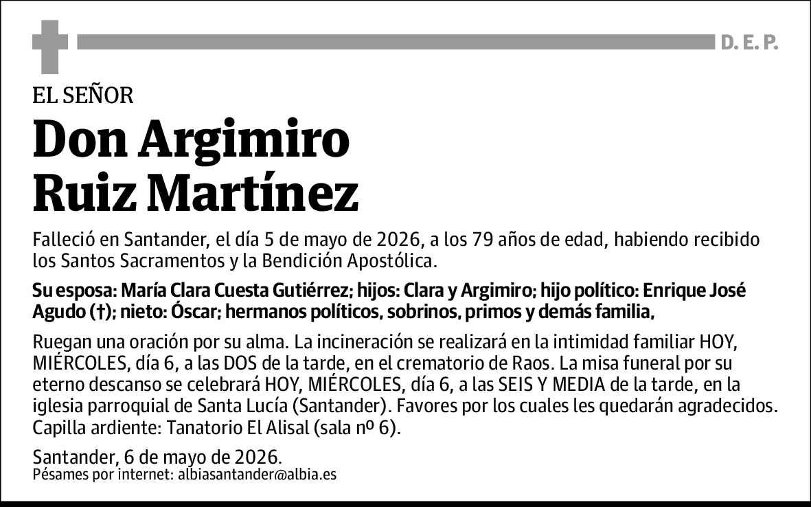 Argimiro Ruiz Martínez
