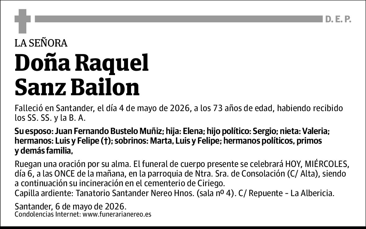 Raquel Sanz Bailon