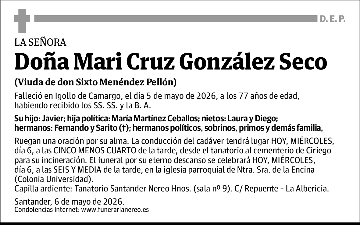 Mari Cruz González Seco