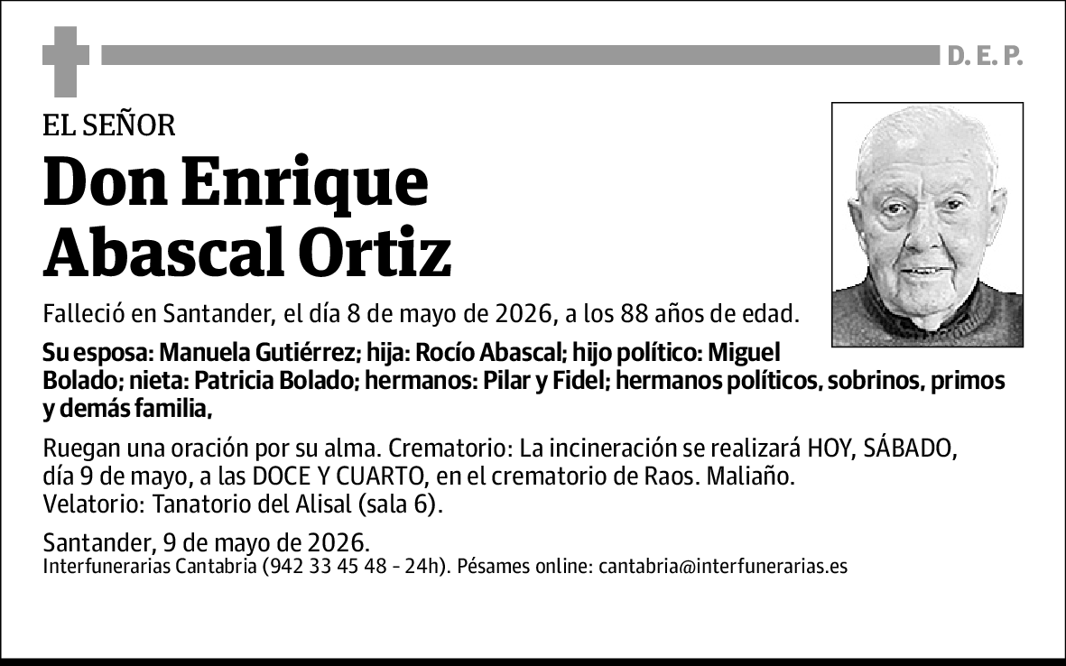 Enrique Abascal Ortiz