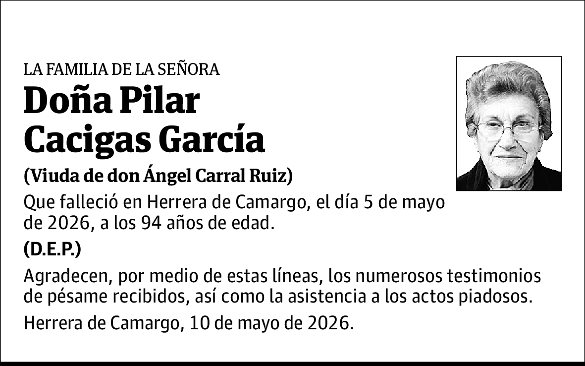 Pilar Cagigas García