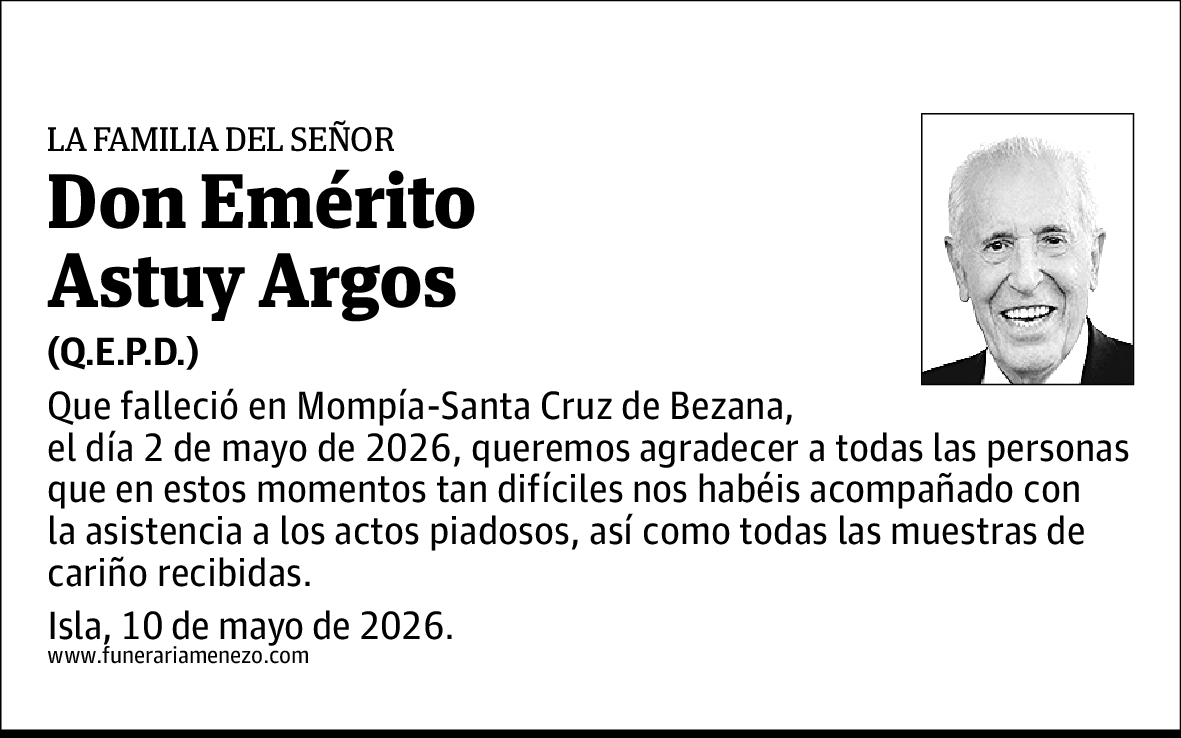 Emérito Astuy Argos