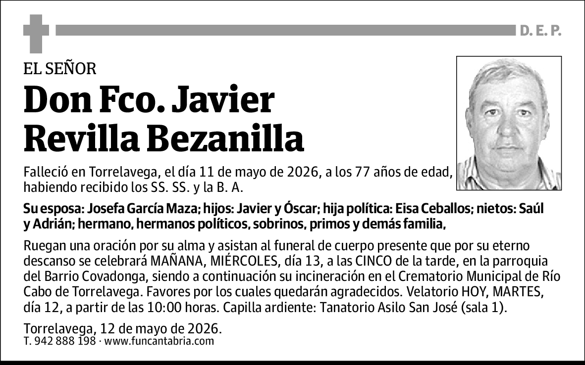 Fco. Javier Revilla Bezanilla