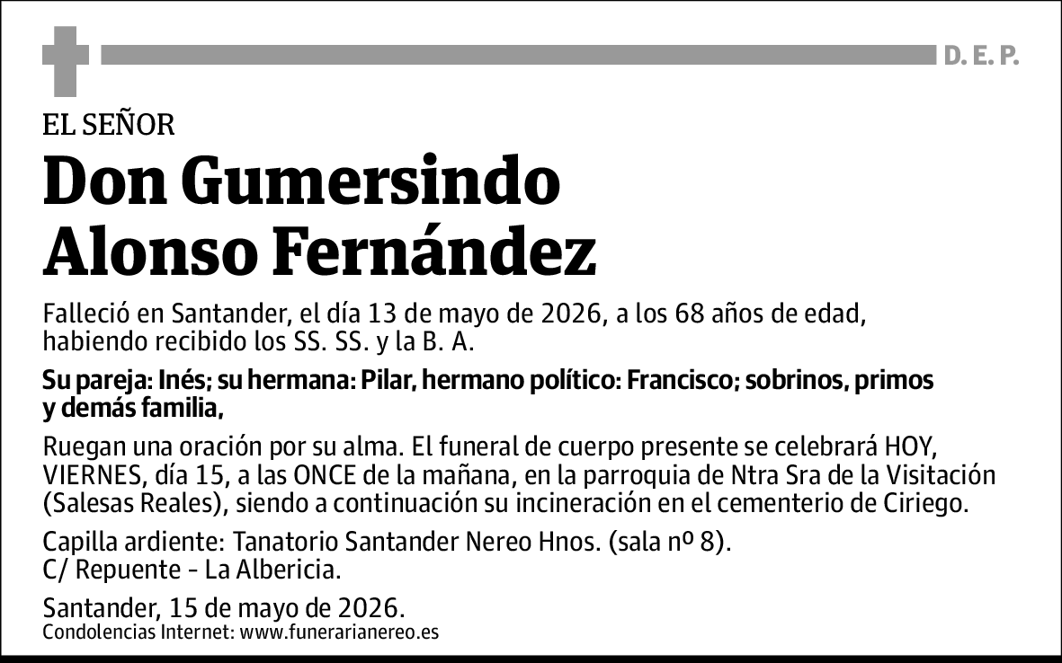 Gumersindo Alonso Fernández