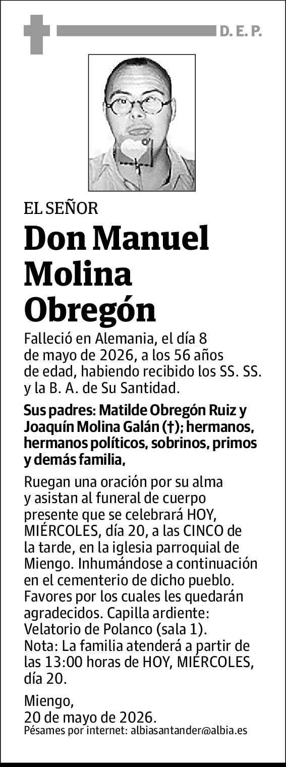 Manuel Molina Obregón
