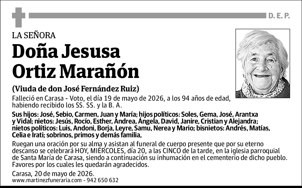 Jesusa Ortiz Marañón