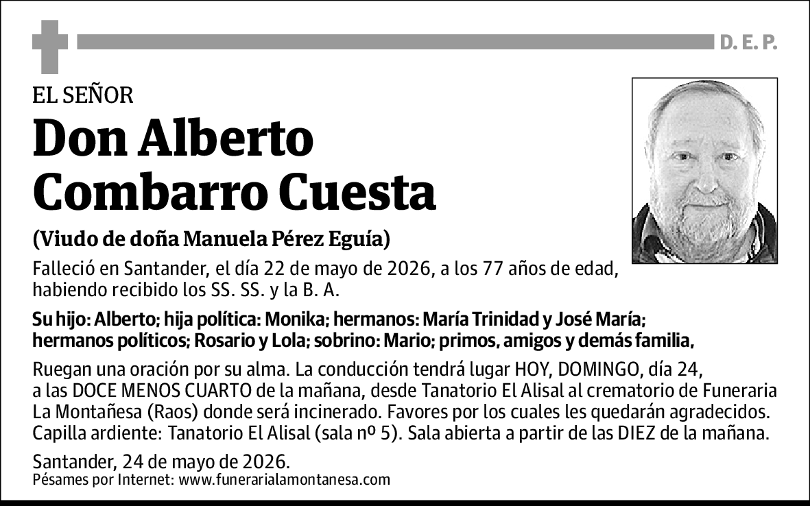 Alberto Combarro Cuesta
