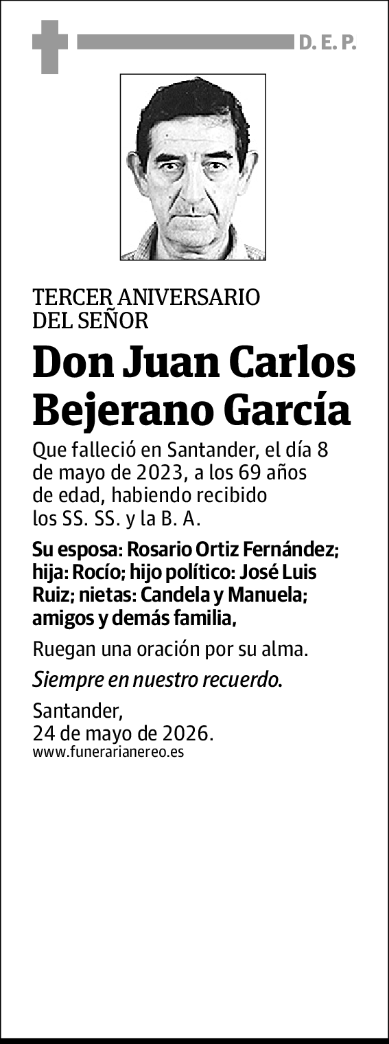 Juan Carlos Bejerano García