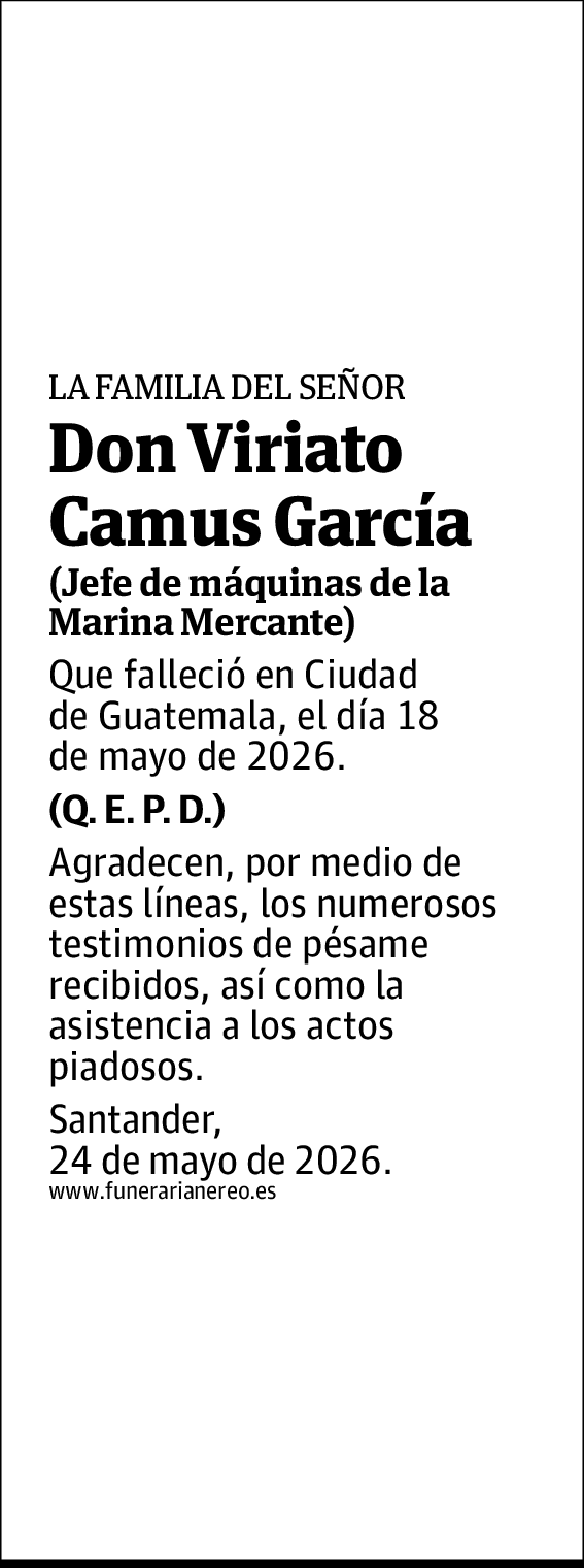 Viriato Camus García
