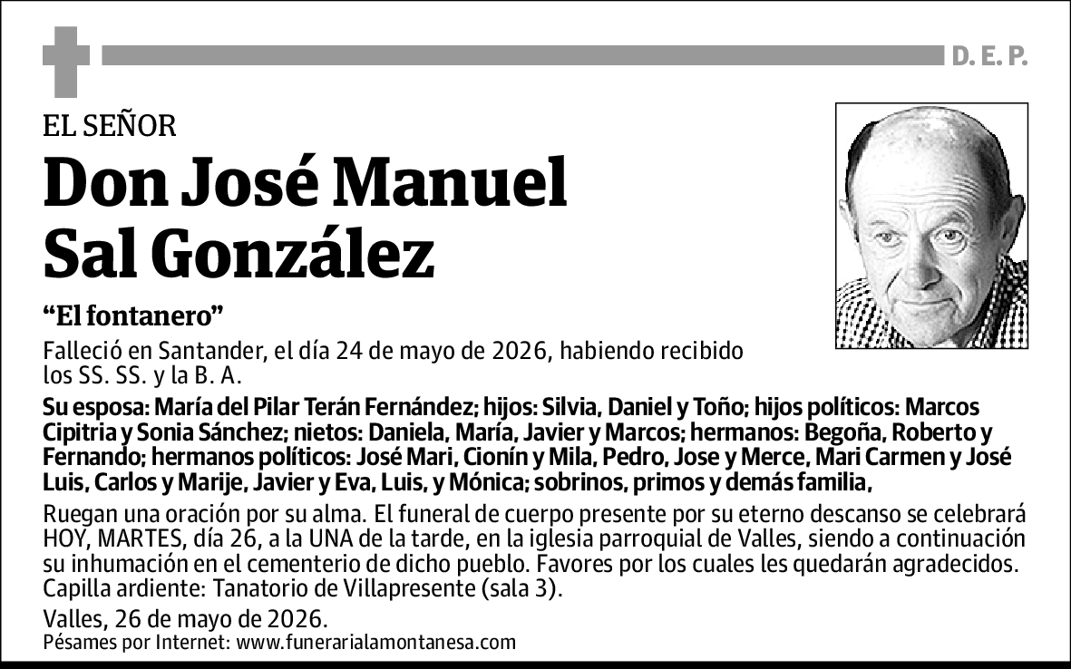 José Manuel Sal González
