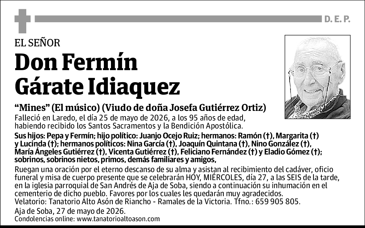 Fermín Gárate Idiaquez