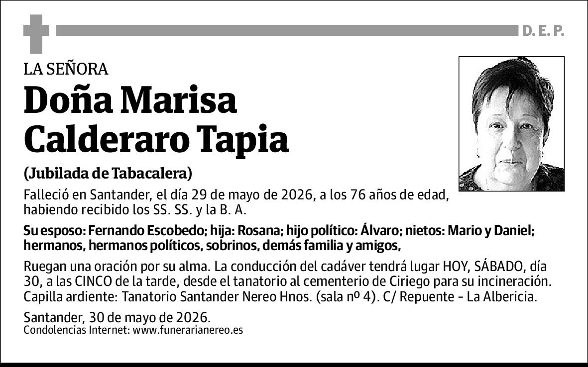 Marisa Calderaro Tapia