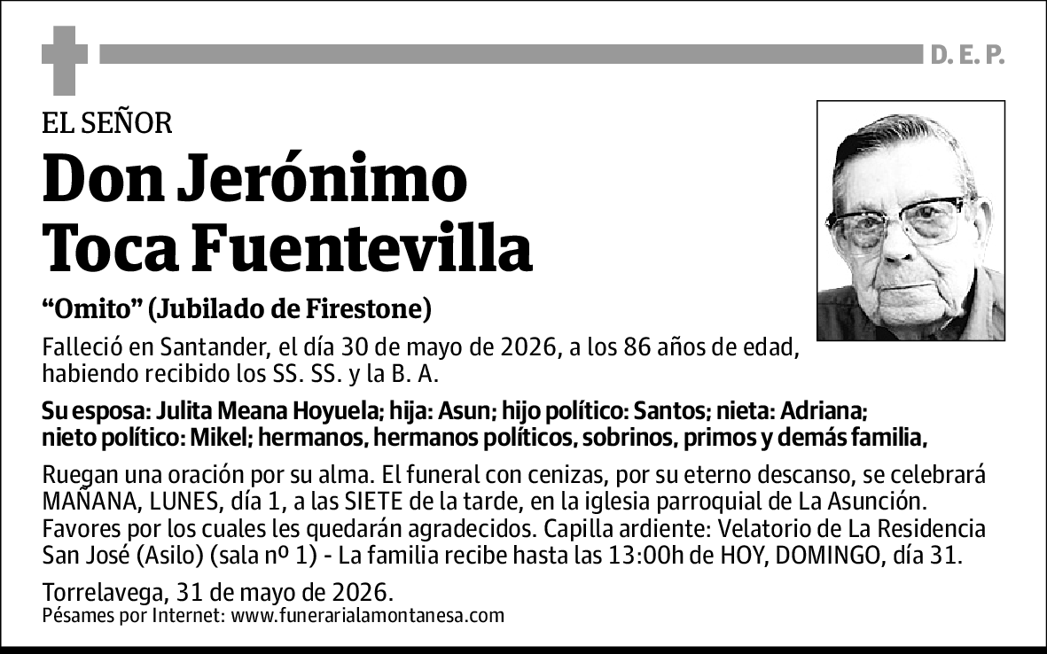 Jerónimo Toca Fuentevilla