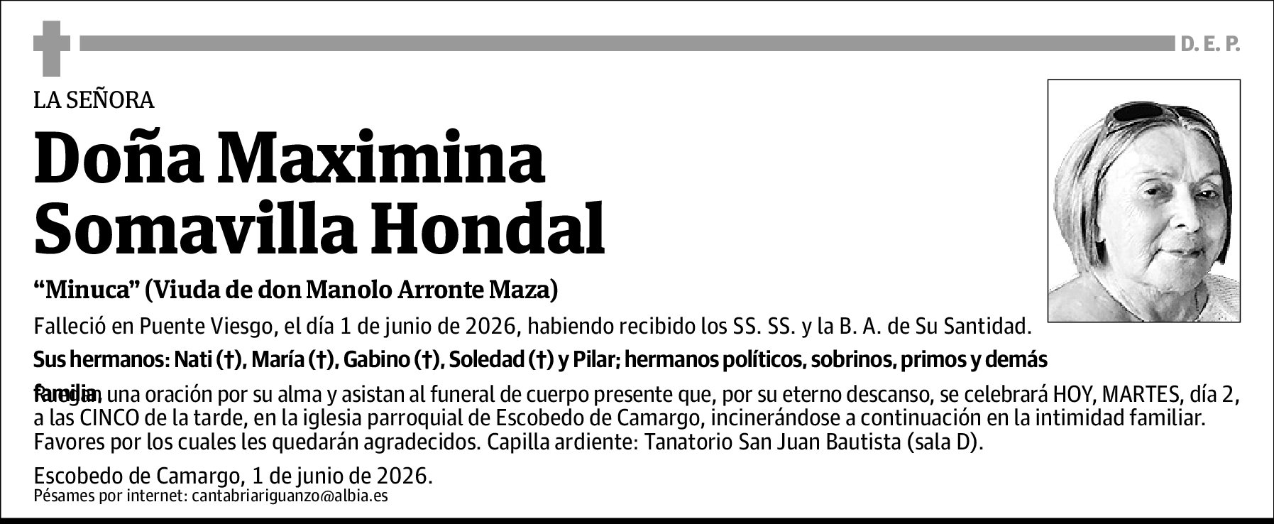 Maximina Somavilla Hondal
