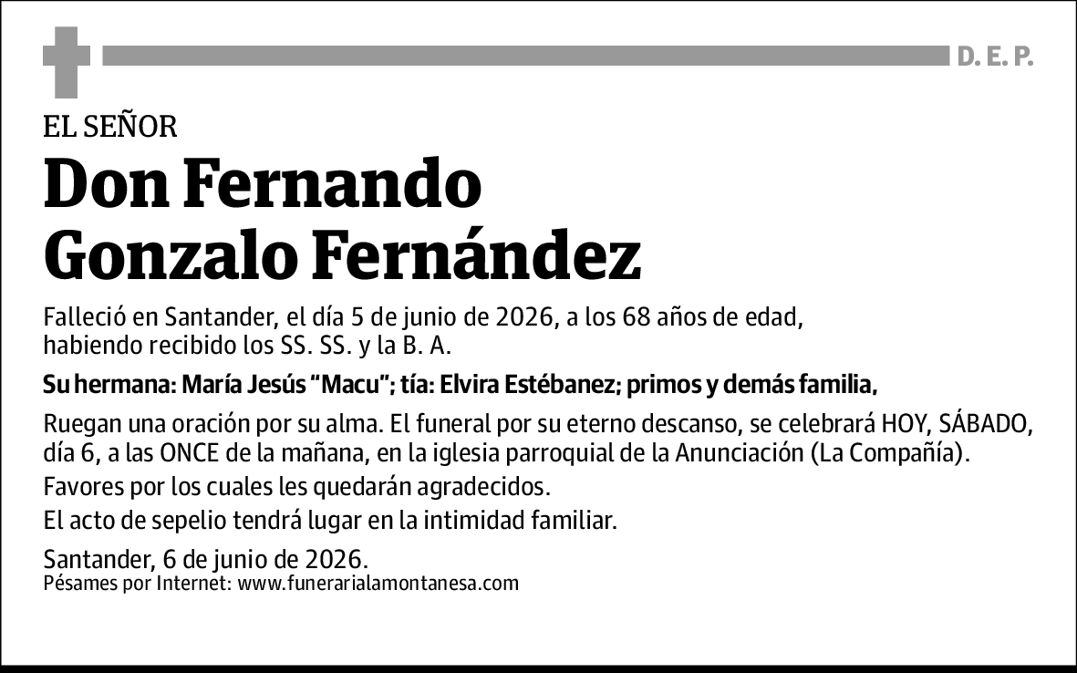 Fernando Gonzalo Fernández