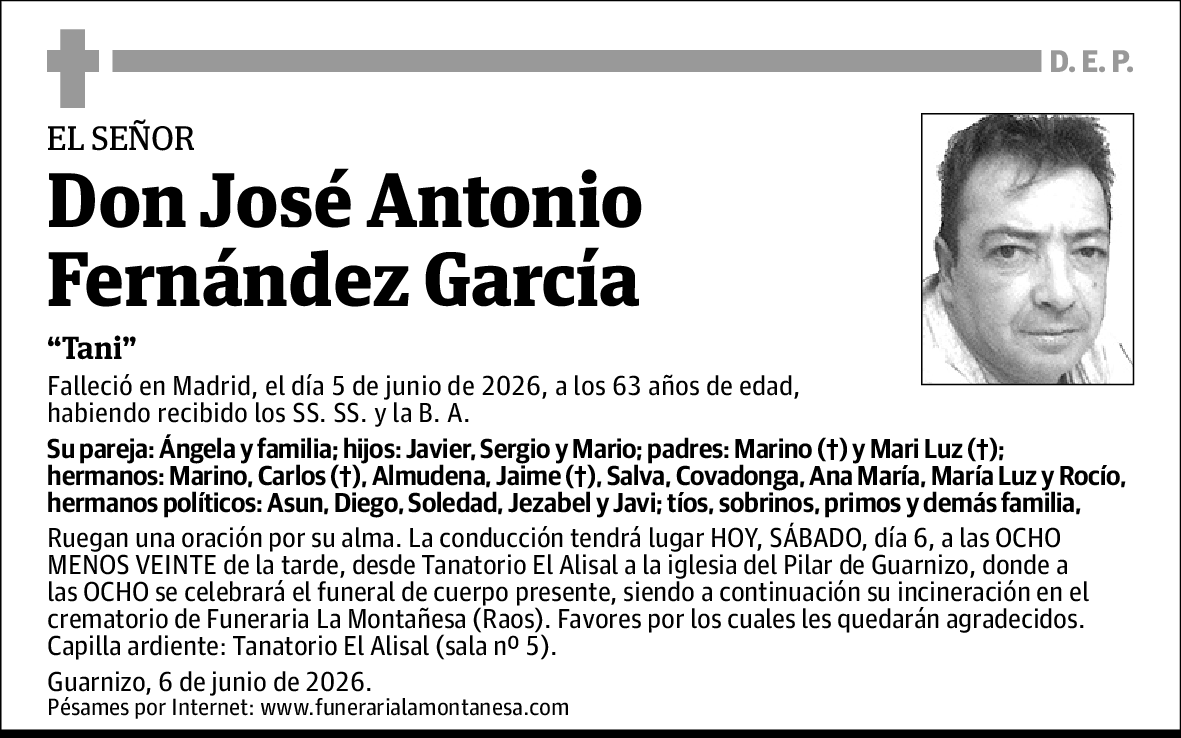 José Antonio Fernández García
