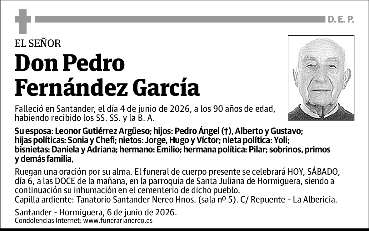 Pedro Fernández García