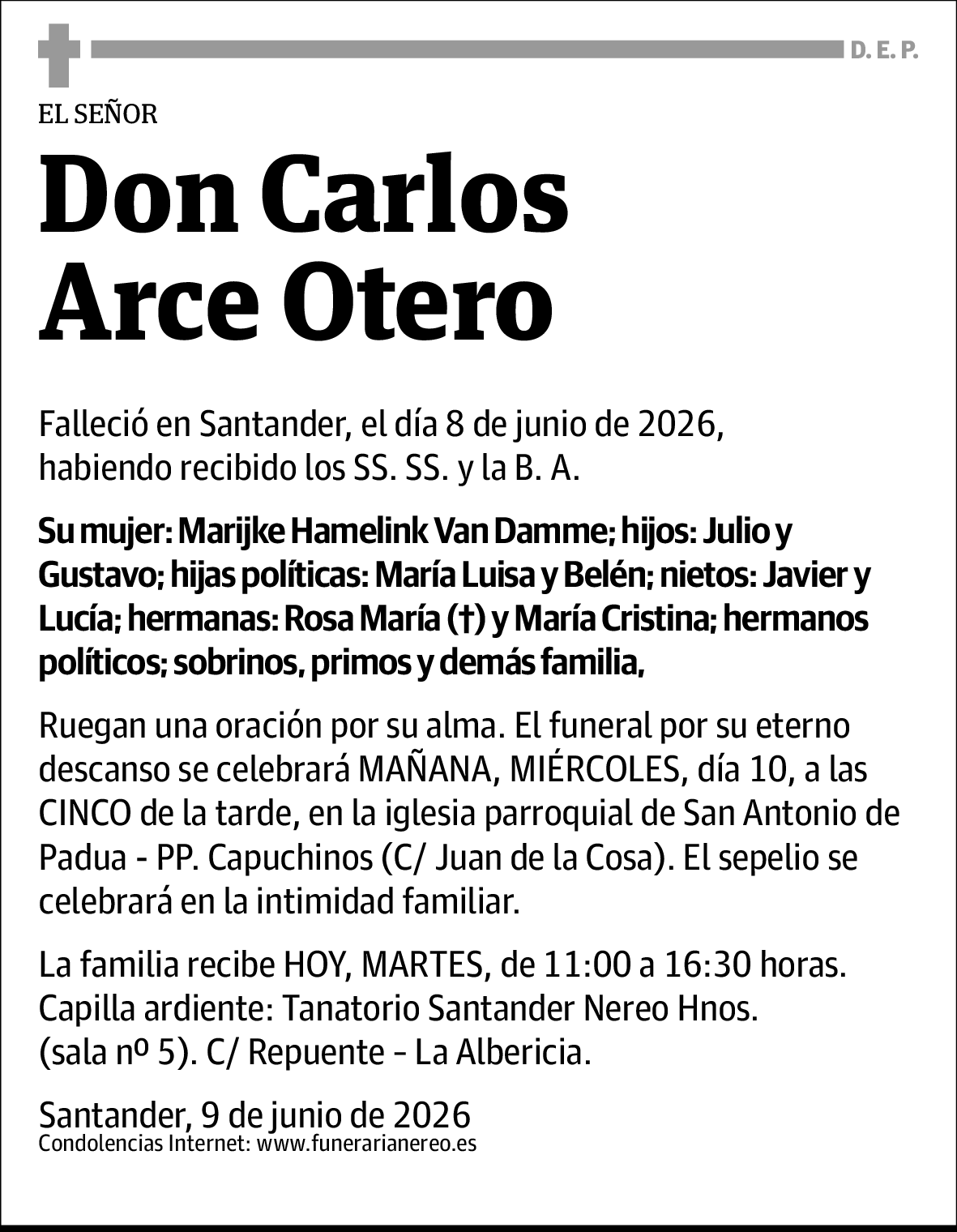 Carlos Arce Otero