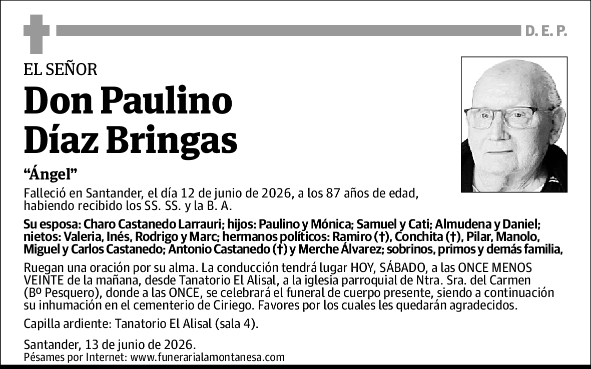 Paulino Díaz Bringas