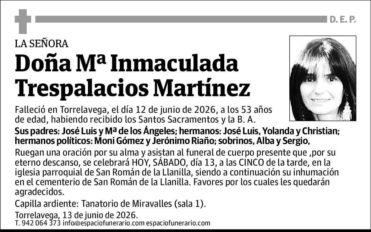 Inmaculada Trespalacios Martínez
