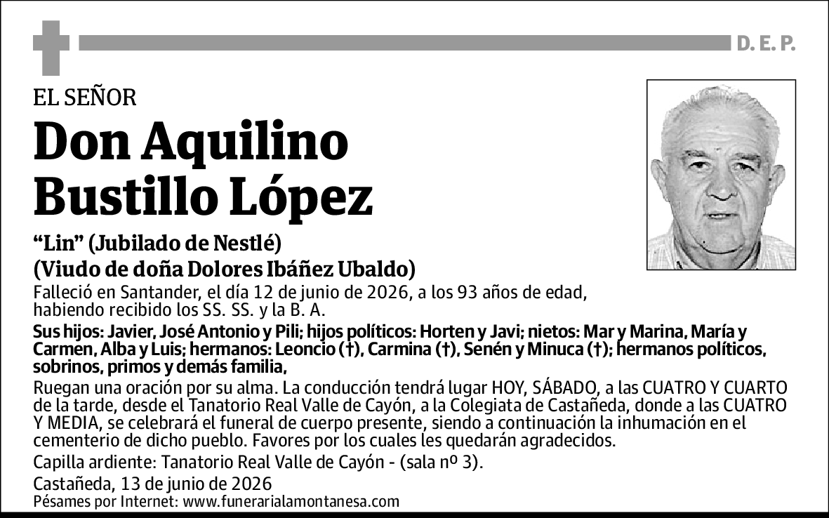 Aquilino Bustillo López