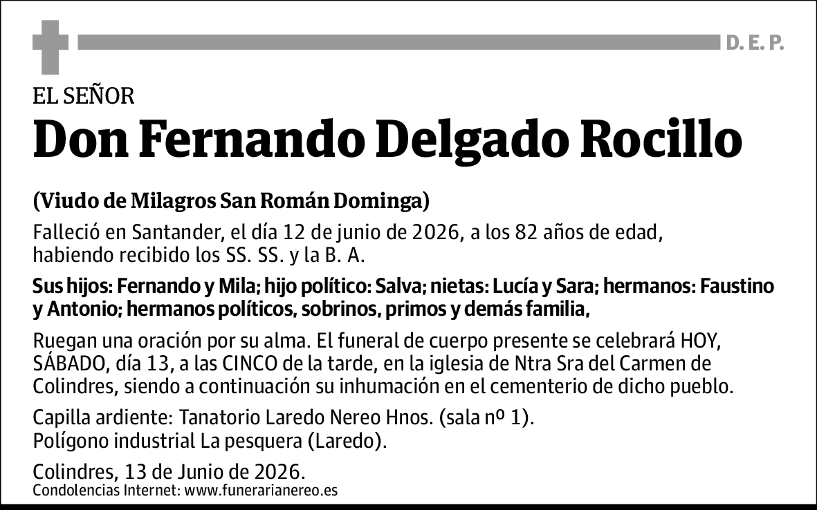 Fernando Delgado Rocillo