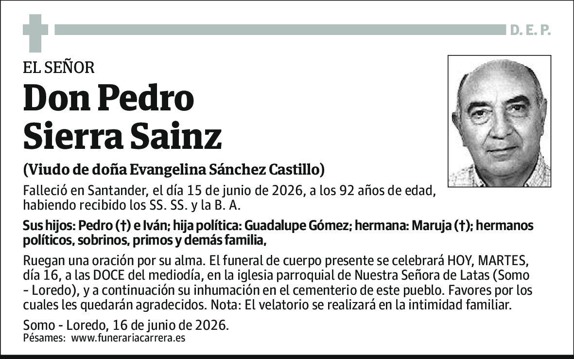 Pedro Sierra Sainz