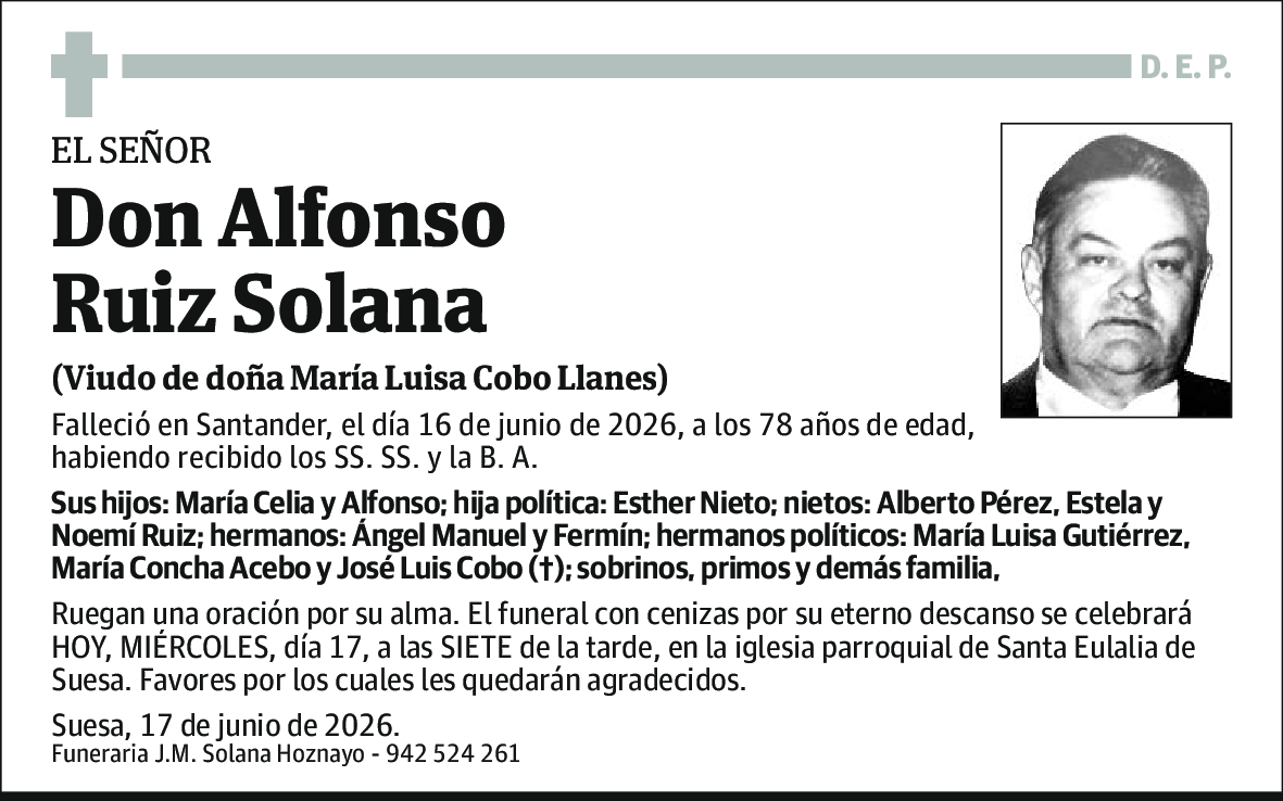 Alfonso Ruiz Solana