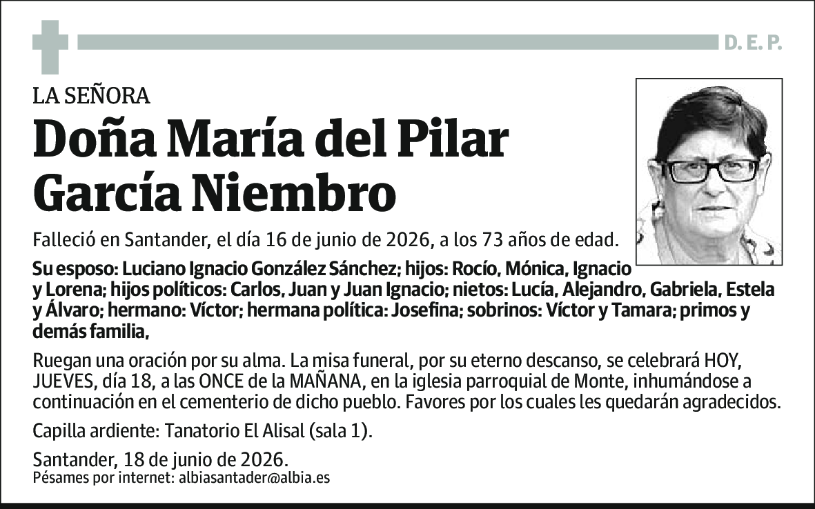 María del Pilar García Niembro