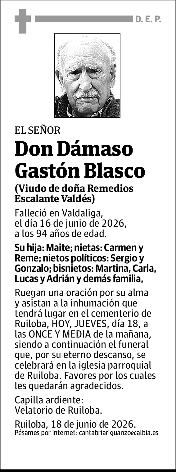 Dámaso Gastón Blasco