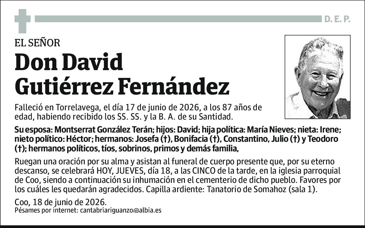 David Gutiérrez Fernández