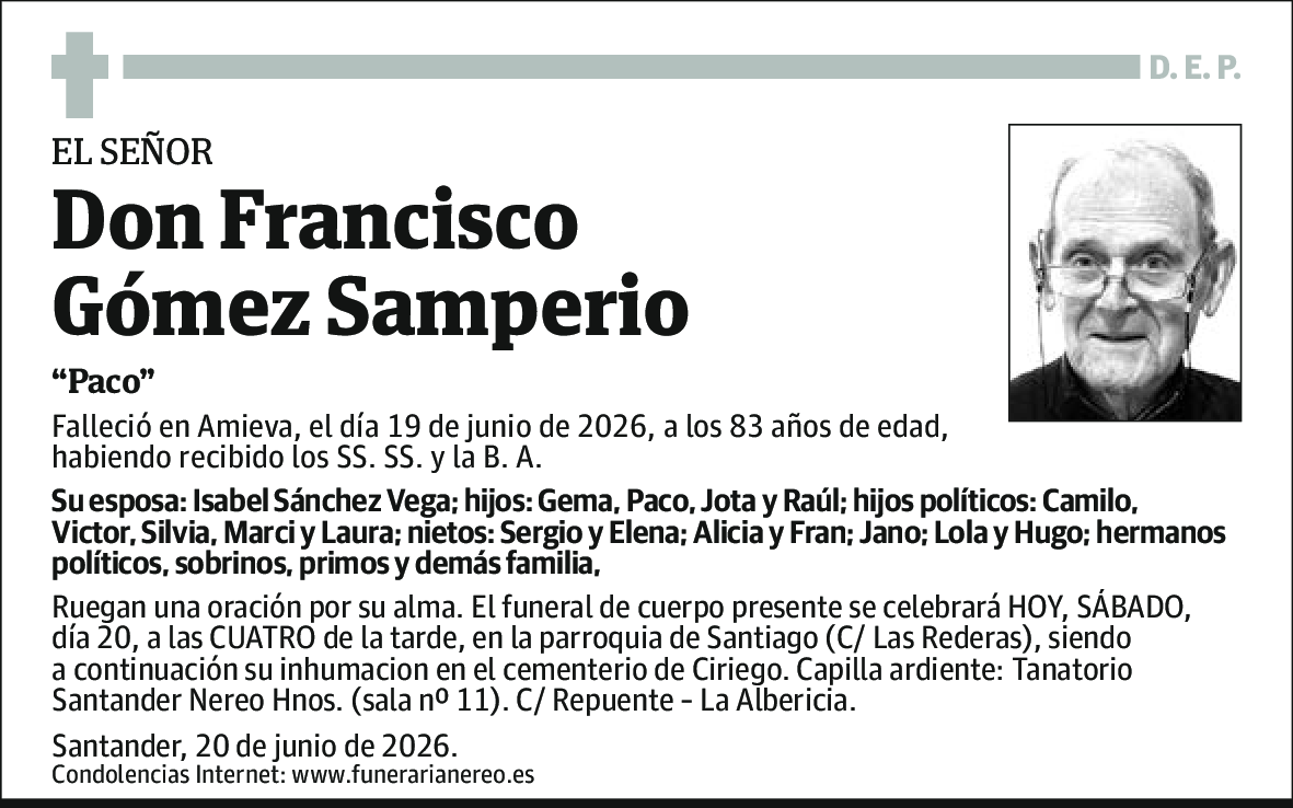 Francisco Gomez Samperio