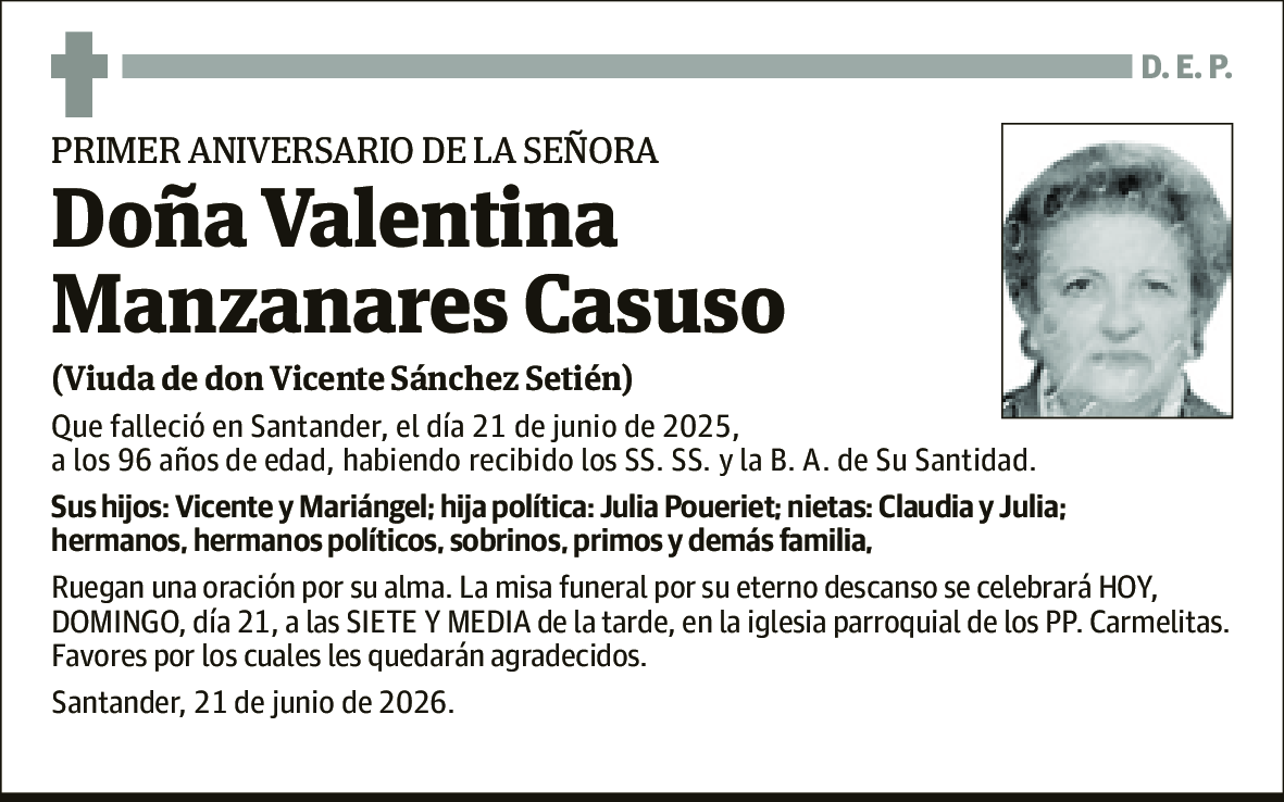 Valentina Manzanares Casuso